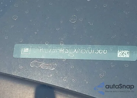 2021 Chevrolet Trailblazer Awd Lt from USA, damaged, VIN KL79MRSLXMB101366